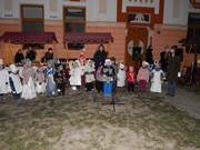 Rozsvícení stromečku u MŠ